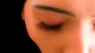 18 Year Old Petite Student Fucks BBC Roommate While Boyfriend Naps Next to Her - Risky Cheating Cum Swallower