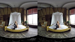 Flawless Blonde Does Sexy Striptease - Athletic Shaved Solo Model