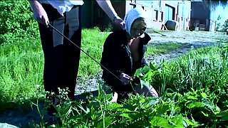 BDSM - Leash, Collar, Paddle, and Tears of True Submission