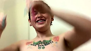 Cute amateur brunette naughty in solo jerking show on camera