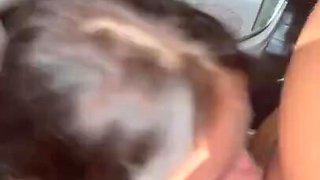 Wild mouth fuck in a toiler with a hot horny Russian brunette