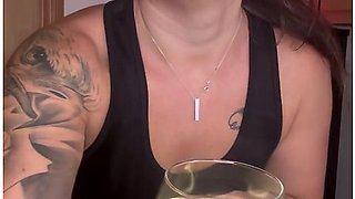 Masturbating Hard After Pissing And Smoking