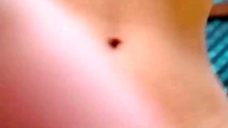 Ebony girl showers her big ass amp masturbating