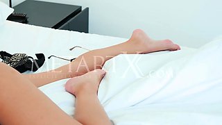 Orgasmic teen Solo masturbation