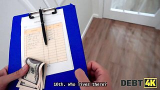 Sexy Olivia's debt collector clip