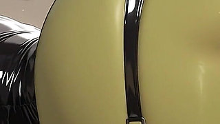 Latex Uniform: a Curvy Orc's House Seduction