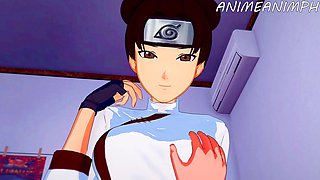 Unaware animation, tenten 3d, naruto shippuden samui