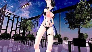 MMD Nerissa Ravencroft [Haniwa's Miniature Garden]