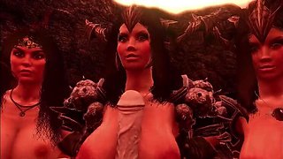 Barbarian 2 Part 3: Krom Rises – Hot 3D Animation Sex with Big Ass Anal & Blowjob