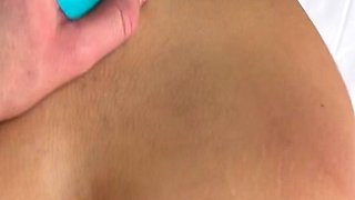 Small titted brunette amateur anal nailed at home