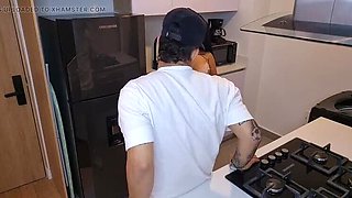 Best Friend's Wife Cheats with Me - Rough Doggy & Deep Throat - Latina Homemade