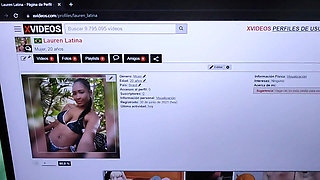 Colombian Brunette Rides a Foreign Dick