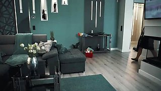 Lesbian Domination: Boss Parasite Controls Maid in Hardcore Fingering & Squirting Sex