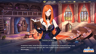 Wanderer: Broken Bed Gameplay Part 2 - Nighttime Blowjob by Isabella