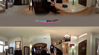 VRHUSH Big tits MILF Nikki Benz pussy hammered by Danny