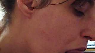 POV Blowjob Delicious Tongue Game in His Cocoon