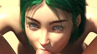 Hot Threesome with My Step Sister and Her Friend in public - 3D Hentai Game - Family Crush