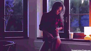 Lily Chey Surrenders to Erotic Blonde Milk Passion