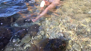 Swimming Naked in Cyprus