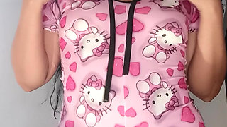 I take off my clothes sensually and end up masturbating and squirting