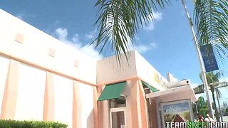 Hot ass Riley Reed fucking a new friend