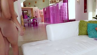 Hot amateur brunette pussy ass toying 01