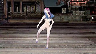 Car Toon And Hentai Anime - 3d Cute Asian Stripper Naked Her Perfect Body Shaking