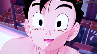 Android 18 convinces Vulma to fuck Gohan - DragonBall Zex Series