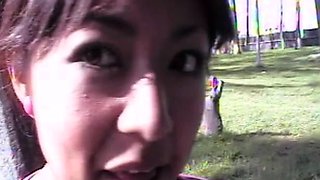 Public Picnic Table Handjob