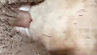 Indian Aunty with Young Boy Playing with Tits & Desi Pussy