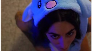Blue Rabbit Kawaii Yourgreenlullaby Suck Dick Hot Ahegao