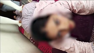 Hot Stepsister Shares My Bed - Full Hindi Sex Vlog with Anal & Tight Pussy