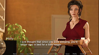 Stepson Catches Stepmom Masturbating and Seduces Her for Hot Sex