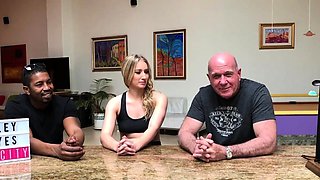 Behind the scenes with anal whore Riley Reyes