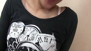 Me Take Pictures of the Masturbation of a Tall Slender Beauty with an Innocent Smile!