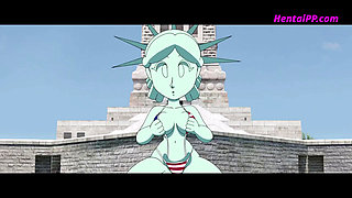 The Statue of Liberty's XXX-Rated Independence Day Spectacular - Where Freedom Rings in More Ways Than One