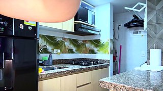 Great Big Boobs On Masturbating Redhead