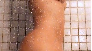Slim ass Latina enjoys dildo masturbation on webcam