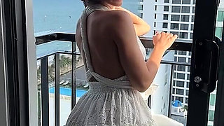 Flashing on the Balcony While You Worship My Body, Slave