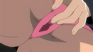 Blond bombshell's big melons in a wild hentai escapade