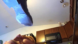 Human Doormat Licks the Nasty Soles of My Riding Boots!