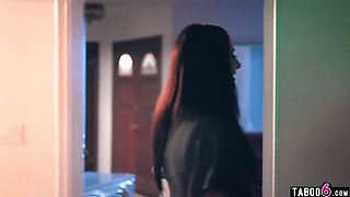 Angela White's Big Natural Tits Cheating Wife Fucks Hardcore - Husband Jealous!