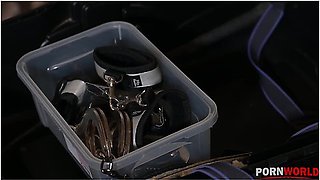 Ania Kinski & Anissa Kate Lick Each Others Assholes Out And Gets Dpd In Rough Bdsm