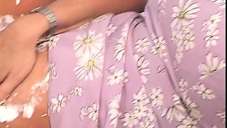 LezKiss Busty MILF seducing young babe