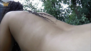 Female Hitchhiker Bangend in a Car on the Highway to Berlin and Double!-creampied (bonny Choc) 30min