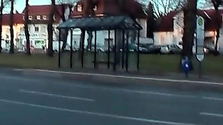 Blonde Babe Teases Tits and Toy in BDSM Bondage