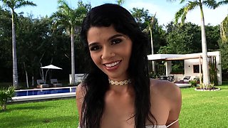 Hottest brunette solo webcam masturbation 2