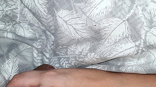 Step mom relaxing massage for step son big dick in bed