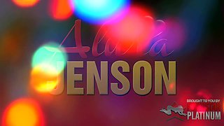 Bitchy COUGAR Alura Jenson In A Steaming Christmas Solo!