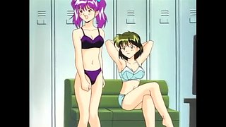 Hentai Waitress Gangbang - Anal & Blowjob Dubbed